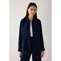 More & More Langarmbluse blau 42