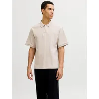 JACK & JONES Poloshirt hellbeige XS