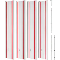 Vevor Führungsschiene Handkreissäge, inkl. 4 Stk. 700 mm Aluminium-Kreissägeschiene