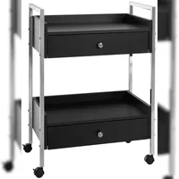 CLP - Luxus Gerätewagen Schwarz