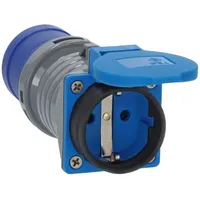 Brennenstuhl CEE-Adapter 230V/16A grau/blau