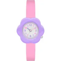S.Oliver Flower Power 0 mm Silikonarmband Rosa