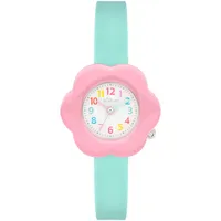 S.Oliver Flower Power 0 mm Silikonarmband Blau