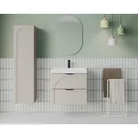 WELLTIME Hängeschrank WELLTIME "FLOW CIRCLE rechts/links montierbar, Breite 35