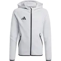 Adidas Tiro Travel Sweat Hoodie Team Light Grey 140