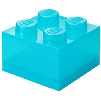 LEGO Aufbewahrungsbox STORAGE BRICK 4 Top Lid 1-tlg. blau