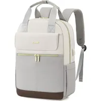 Luxuskollektion Rucksack 17 Zoll Laptop silber
