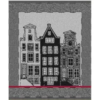 DDDDD Geschirrtuch DDDDD "Canal", schwarz, B:50cm L:55cm, 100% Baumwolle,