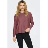 Only Langarmshirt ONLSMILLA LIFE L/S TOP JRS Braun S