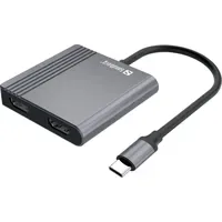 Sandberg 136-44 USB-Grafikadapter Grau