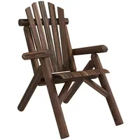 Outsunny Gartenstuhl 83 x 68 x 101 cm braun
