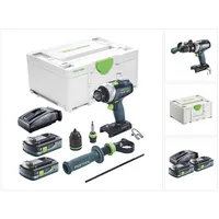 Festool TDC 18/4 I-Basic inkl. 2 x 4,0 Ah