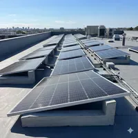Jet-Line PV-Sockel/Stütze/Panel-Halter Betongrau Flachdachmontage