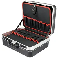 HMF Werkzeugkoffer leer groß schwarz 47 x 40 x