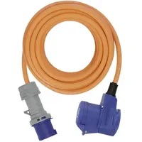 Brennenstuhl 1167650310 Strom Camping-CEE-Verlängerungskabel Blau, Schwarz, Grau, Orange 10