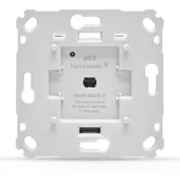 Homematic IP Wandtaster für Markenschalter – 2-fach,