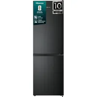Hisense  RB3N300NEFA Kühl-Gefrierkombination (304 l, 1873 mm hoch, Schwarz)
