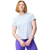 Brooks Damen Dash Short Sleeve blau