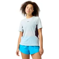 Brooks Damen High Point Short Sleeve 2.0 blau