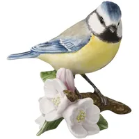 GOEBEL "Figur Blaumeise", bunt, B:9cm H:9cm T:9cm, Porzellan, Dekofiguren,