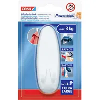 Tesa Garderobenhaken Powerstrips Oval