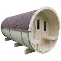 Wolff Finnhaus Fasssauna 400 ohne Ofen