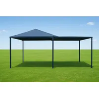 Gardissimo EXTEND XXL Pavillon 3 x 5,8 m Grau