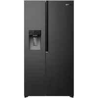 Gorenje NRS917E61BX Side-by-Side (528 l, 1786 mm hoch, schwarz