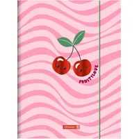 Brunnen Sammelmappe Fruity Love A3 Rosa/Rot