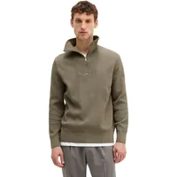 Marc O'Polo Regular Fit Troyer aus reiner Baumwolle, Hellbraun,