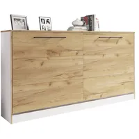 VCM Schrankbett, Wandklappbett Lattenrost 90x200 cm