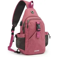 Luxuskollektion Canvas Brusttasche Schultertasche für Reise Wandern