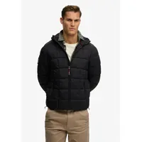 Superdry Hood Box Quilt Fuji Lite Jacke schwarz 54
