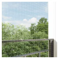 VidaXL Katzennetz Transparent 4x3 m Nylon