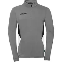 Uhlsport Equipe 29 1/4 Zip Top Trainingspullover steingrau/weiß/schwarz 128