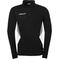 Uhlsport Equipe 29 1/4 Zip Top Schwarz/Weiß/Steingrau M
