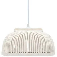 VidaXL Bambus 1-flg. 34 cm Halbrund braun