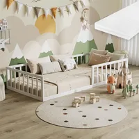 VitaliSpa Kinderbett Minno 90 x 200 cm Metall weiß