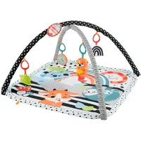 Mattel Fisher-Price 3-in-1-Spieldecke für Babys mit Musik, Lichtern, sensorischen