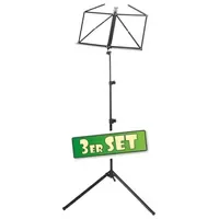 McGrey 100/2 B Notenständer (höhenverstellbar, klappbar, Metall, mit Tasche)