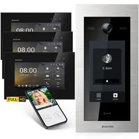 Balter HD Video Türsprechanlage mit Touchscreen und RFID für