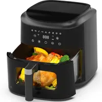 Aoucheni Heißluftfritteuse 9L XL schwarz