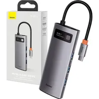 Baseus Metal Gleam 5in1 Hub, USB-C zu 3x USB