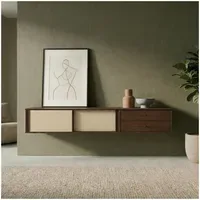 Idimex Simona Lowboard 175 cm Braun Holz