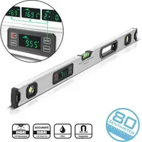 STAHLWERK Digitale Wasserwaage DW-800 ST aus Aluminium mit 800