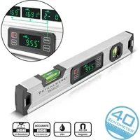 STAHLWERK Digitale Wasserwaage DW-400 ST aus Aluminium mit 400