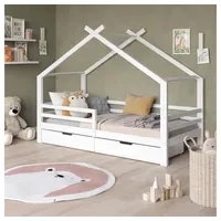 VitaliSpa Hausbett Luni 200 x 90 cm Kiefer massiv