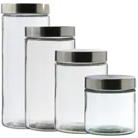 GAUMENKICK Vorratsdose 4-teiliges Set weiß