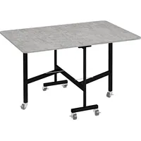Homcom Klapptisch 80 x 73 x 80 cm grau