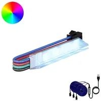 VidaXL LED Streifen 2 pcs 1745 mm Mehrfarbig